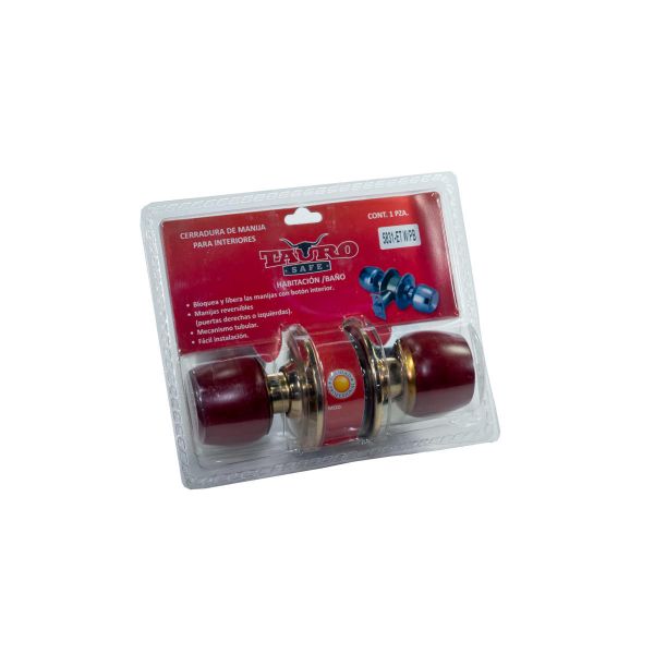 Imagen de CERRADURA TAURO SIN LLAVE 5831-ET W/PB