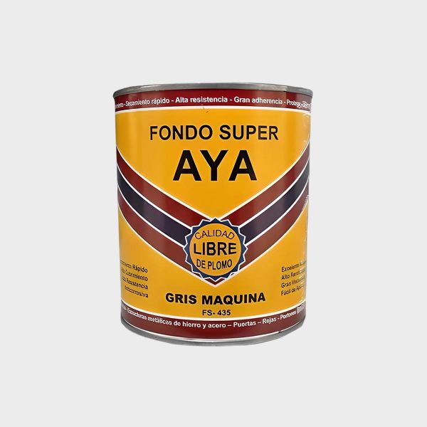 Imagen de FONDO AYA (1/4 GL) GRIS MAQUINA STANDARD