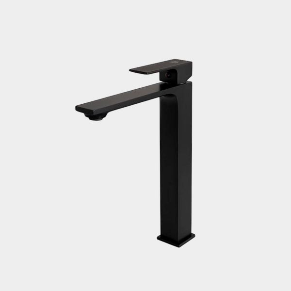 Imagen de FP LAVAMANO MONOMANDO ALTO BLACK QUADRA