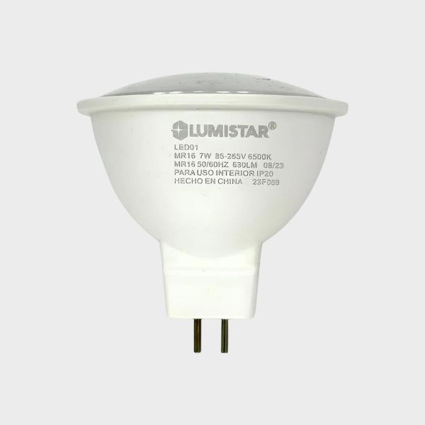 Imagen de BOMBILLO DICROICO 7W E27 SUPERBALUX