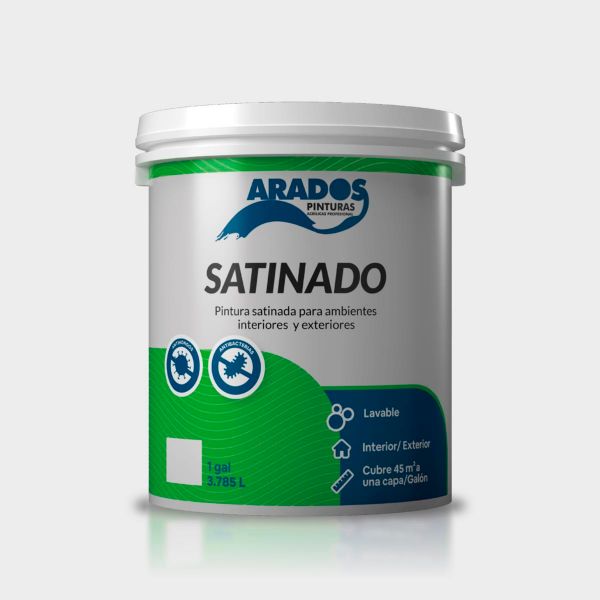 Imagen de CAUCHO SATINADO BLANCO GL ARADOS