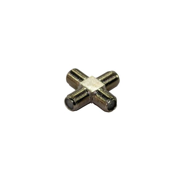 Imagen de CONECTOR CRUZ P/CABLE COAXIAL