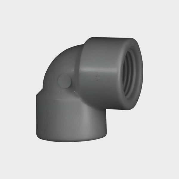 Imagen de CODO PVC 1/2" A/BLANCAS PVC ROSCA