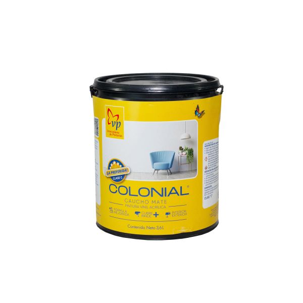 Imagen de CAUCHO COLONIAL AMARILLO ORO 1GL VP