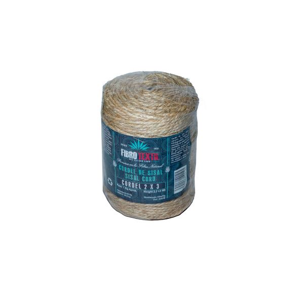 Imagen de MECATE DE SISAL 2X3 1KG FIBRO TEXTIL