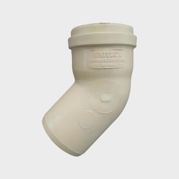 Imagen de CODO NORMA 8"X45° C-C A/N UNITECA