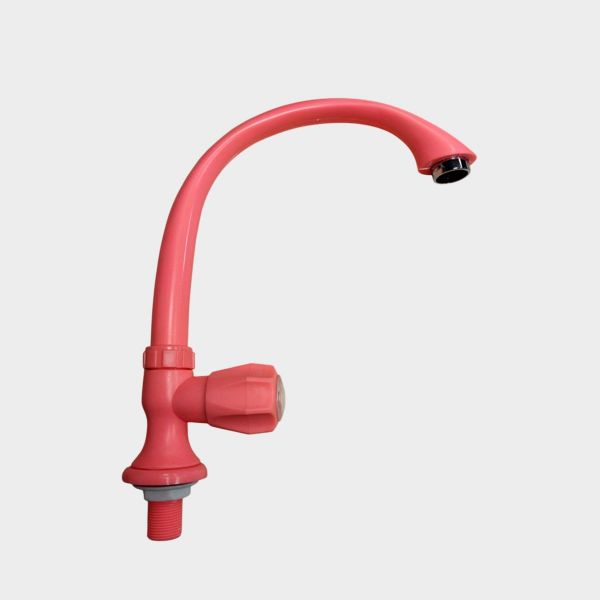 Imagen de LLAVE FREG POMO ROSA ABS TAURO