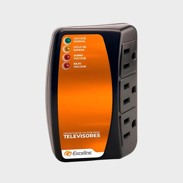 Imagen de PROTECTOR TV 120V 3TOMAS