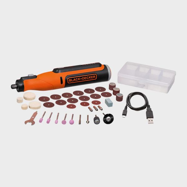 Imagen de KIT HERRAMIENTA ROT INAL 25PZS 8V B&D