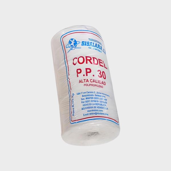 Imagen de MECATE PP30 BLANCO ROLLO 500GR ELEFANTE