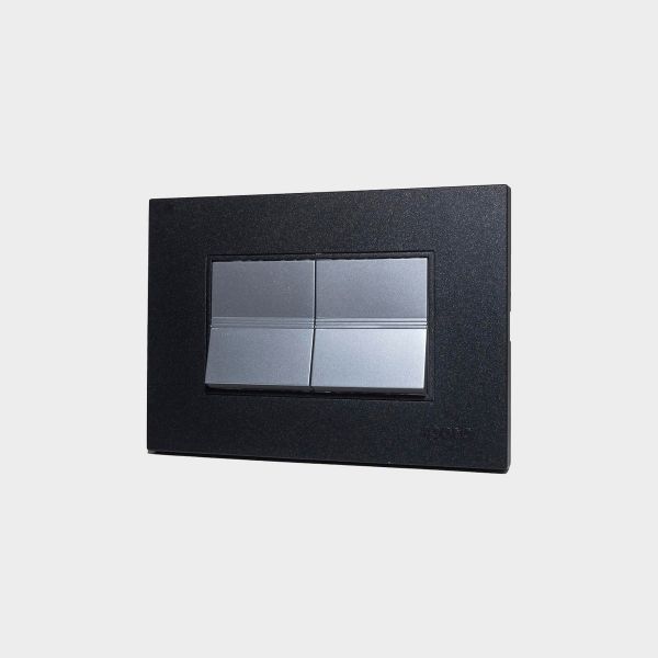 Imagen de INTERRUPTOR DOBLE NEGRO-Z IGOTO