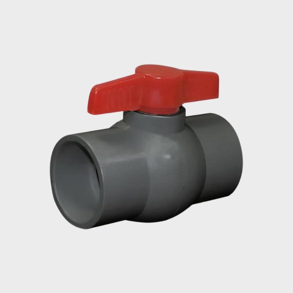 Imagen de LLAVE DE PASO PVC 1/2" TAURO LISA