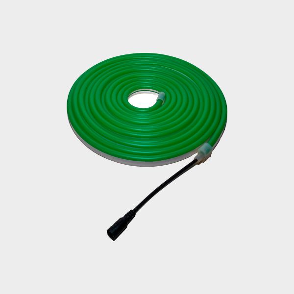 Imagen de CINTA NEON VERDE 12V 110V 5MTS