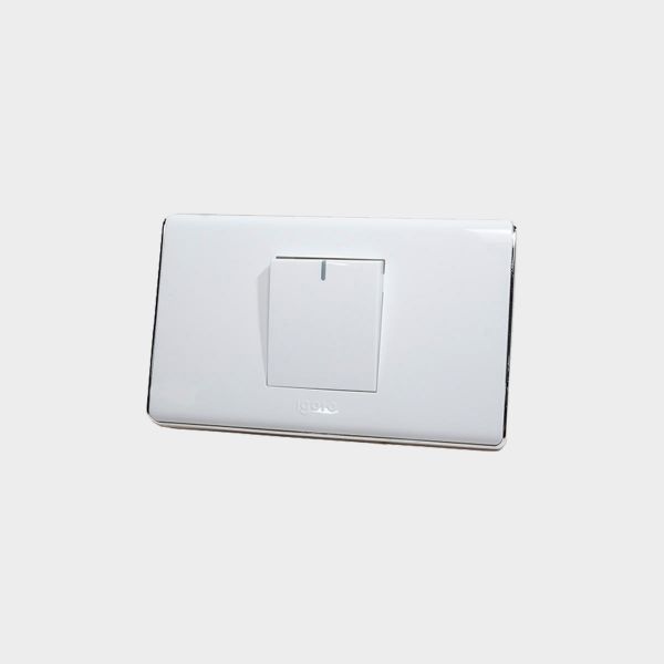 Imagen de INTERRUPTOR SENCILLO BLANCO-A IGOTO