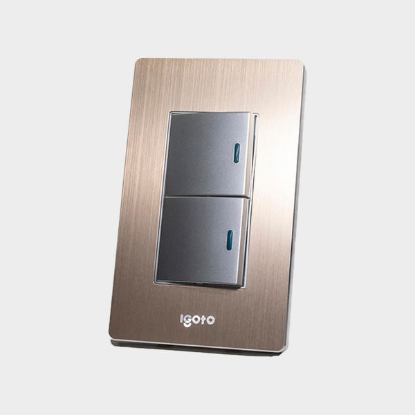 Imagen de INTERRUPTOR DOBLE ORO-X IGOTO