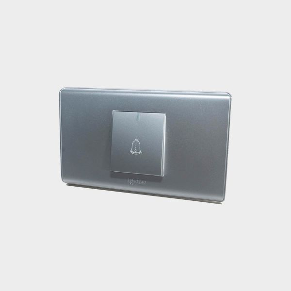Imagen de INTERRUPTOR TIMBRE PLATA-A IGOTO