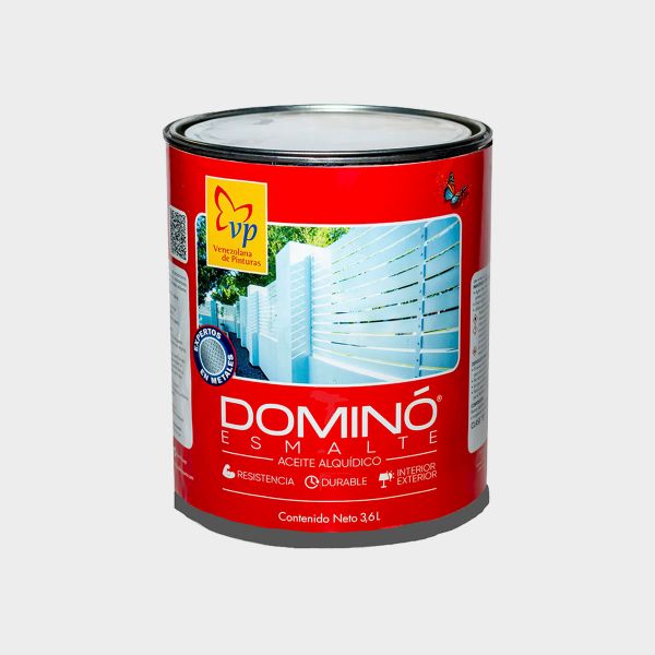 Imagen de DOMINO ESMALTE BRILLANTE AZUL CARIBE 1GL