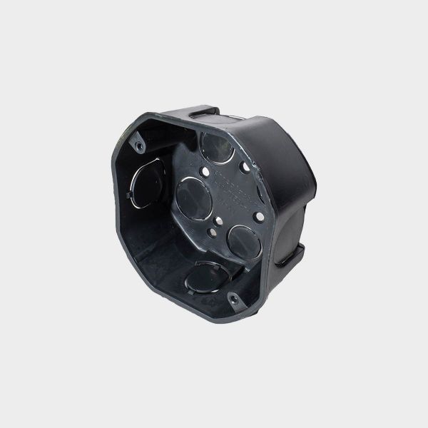 Imagen de CAJETIN OCTAGONAL PLAST 1/2X3/4