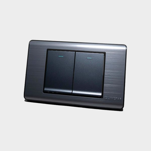 Imagen de INTERRUPTOR DOBLE PLATA 3WAY LUMISTAR