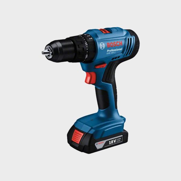 Imagen de TALADRO PERCUTOR 1/2 18V +2BAT BOSCH