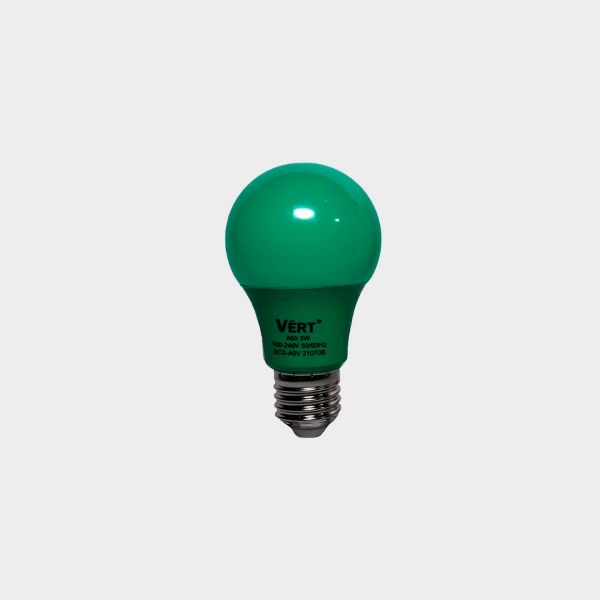 Imagen de BOMBILO LED VERDE 60A 5W 100-240V