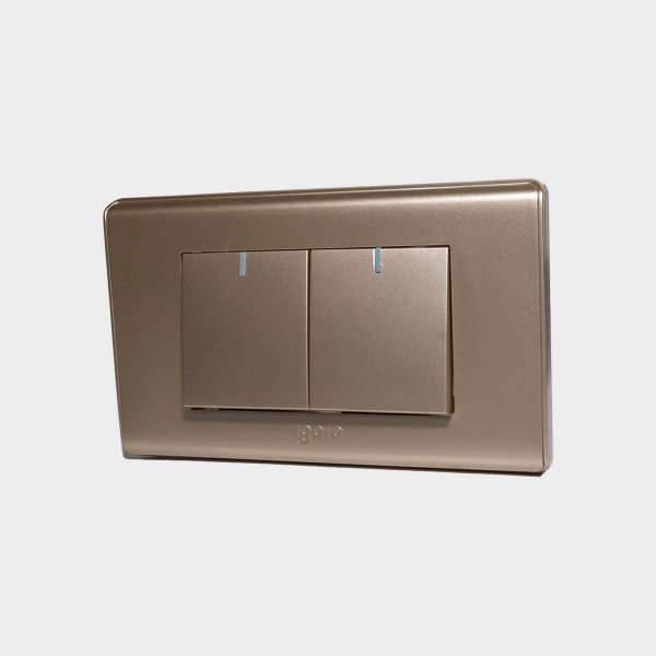 Imagen de INTERRUPTOR DOBLE ORO-A IGOTO