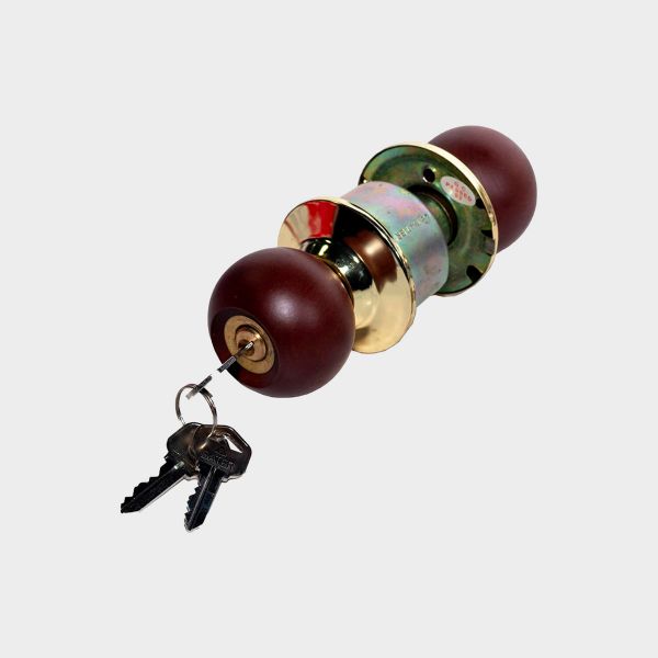 Imagen de CERRADURA T/POMO MADERA COLONIAL GATER