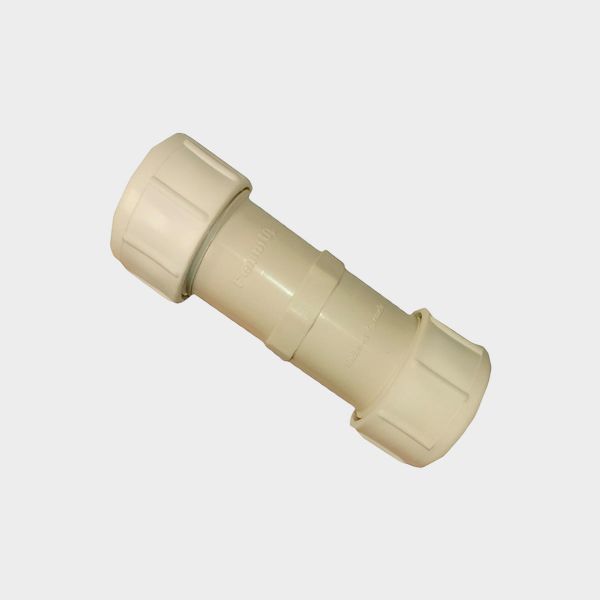 Imagen de JUNTA PVC DRESSER 1/2" A/BLANCAS.